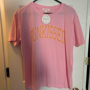 Wishlist Pink and Orange Tee